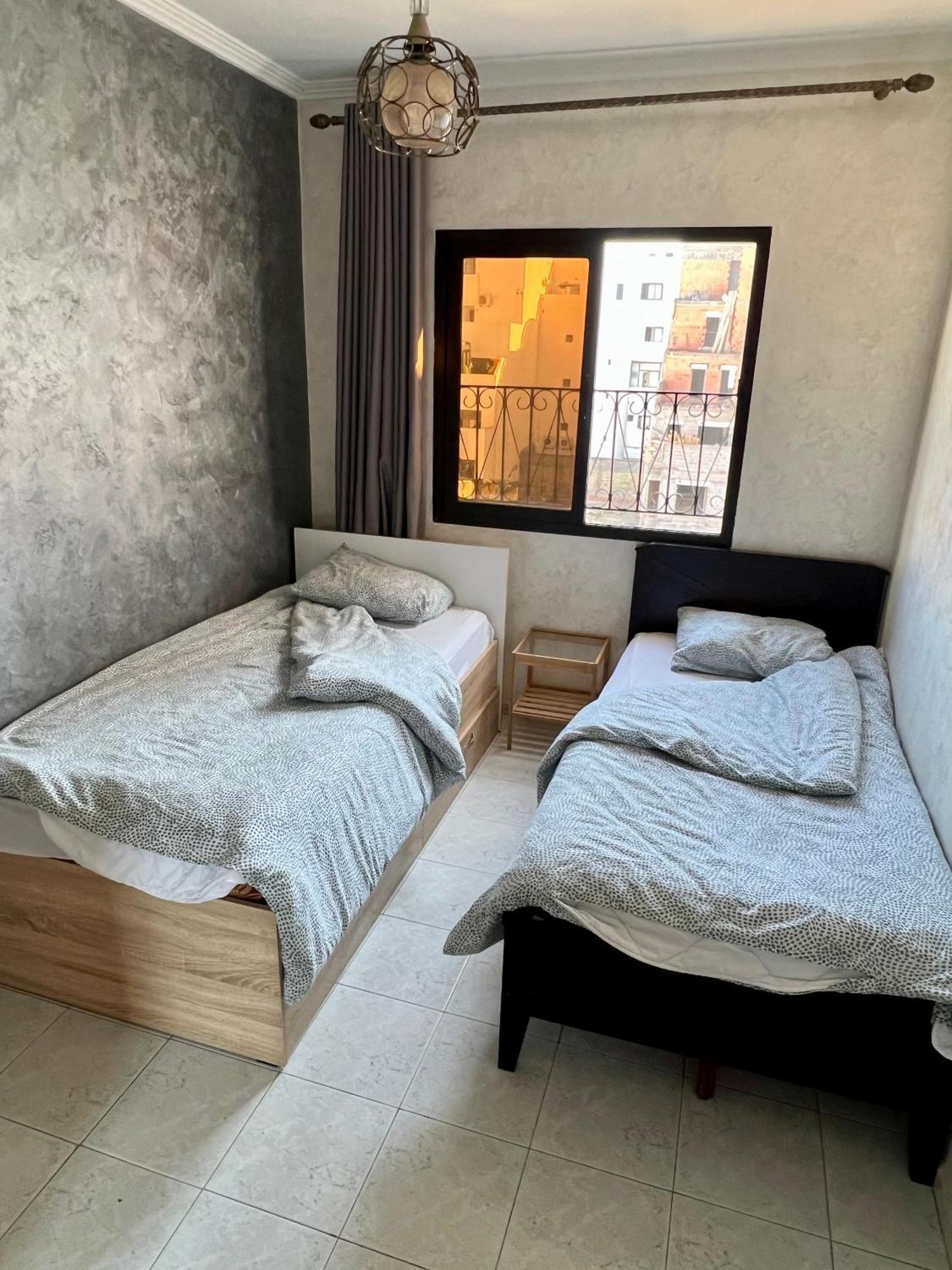 Bel Appartement Avec Une Belle Vue Sur La Grande Mosquee Hassan II Et La Mer Casablanca Exterior foto